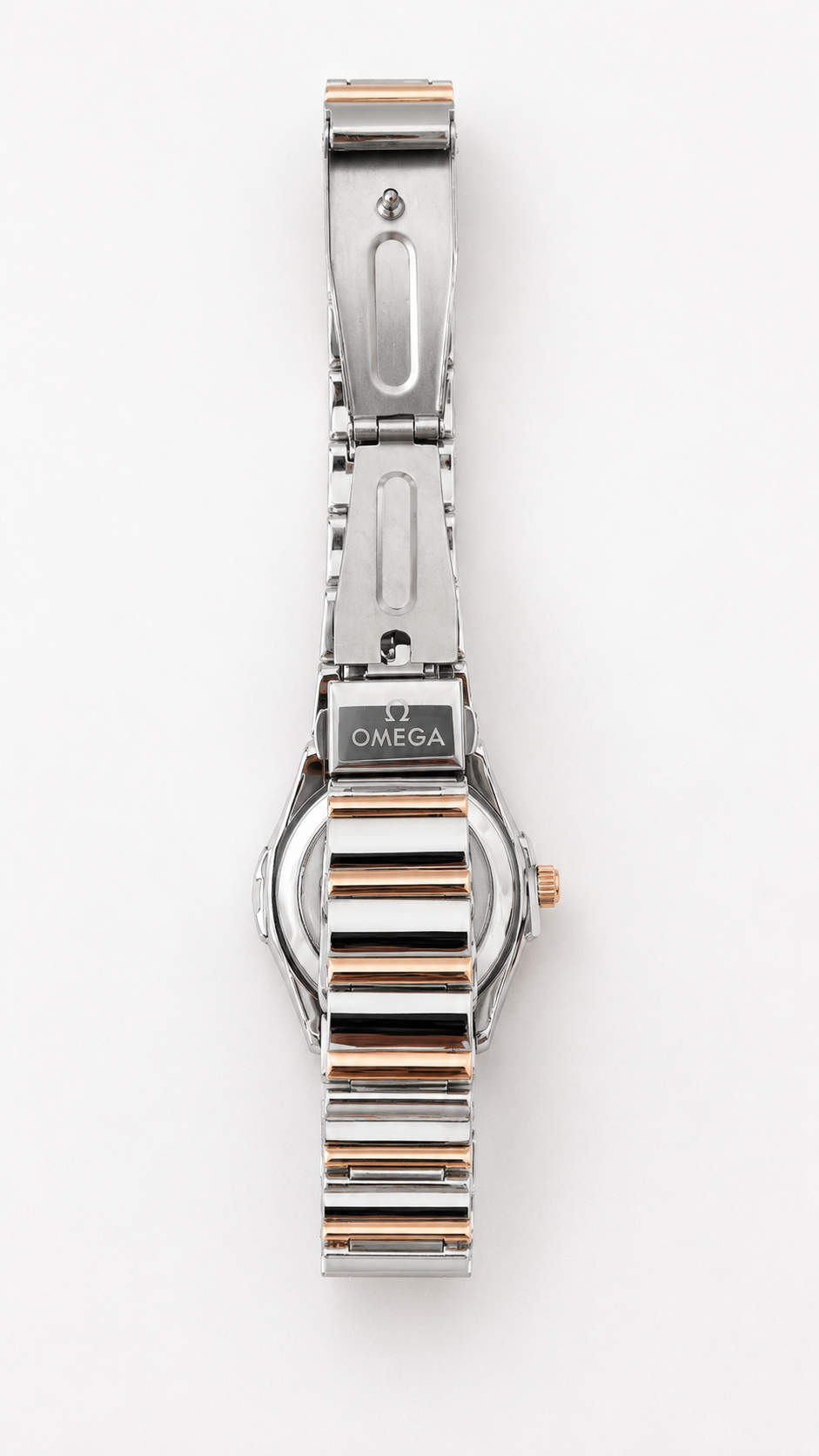 Rolex - Constellation نگین دار (رزگلد-استیل)